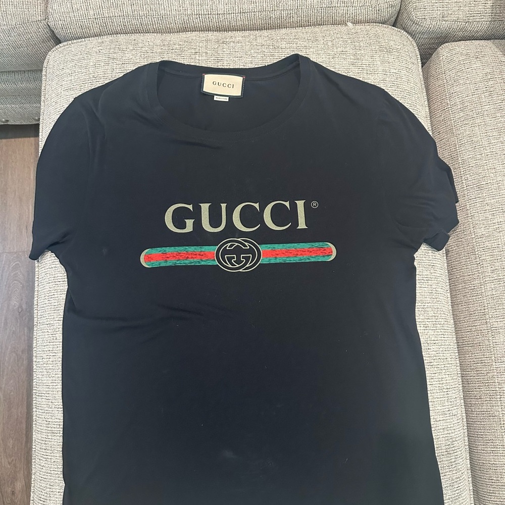 Gucci Men’s shirt with Label Detail